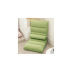 Floor Chair, Armless Meditation Chair with 5 Adjustable Position, Comfy Linen Folding Lazy Sofa Chair Ergonomic Floor Seating Lounge for Gaming, Sleeping, Reading(45x90cm(18x35inch), White A)