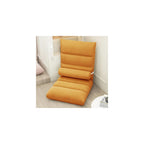 Floor Chair, Armless Meditation Chair with 5 Adjustable Position, Comfy Linen Folding Lazy Sofa Chair Ergonomic Floor Seating Lounge for Gaming, Sleeping, Reading(45x90cm(18x35inch), White A)