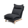 Upholstery Reclining Leisure Video Gaming Floor Chair Adjustable Single Couch Chaise Lounge Furniture